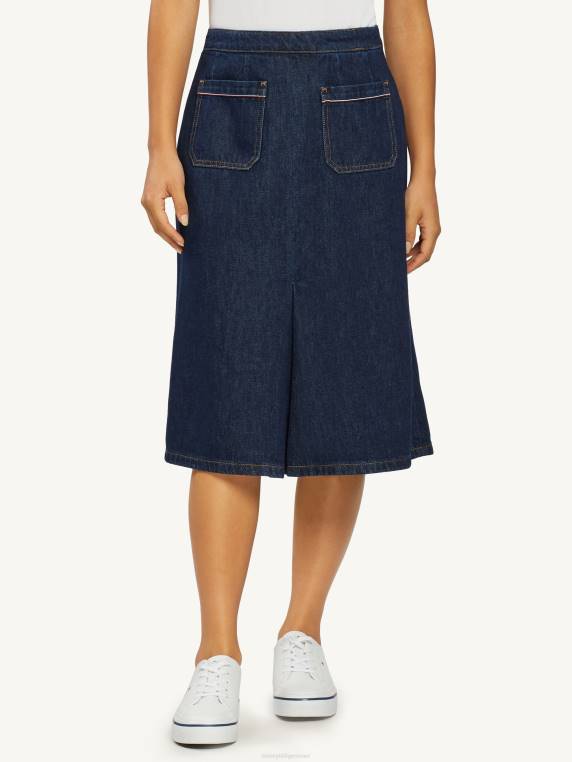 חצאית ג'ינס עד הברך NX202499 מארי Tommy Hilfiger