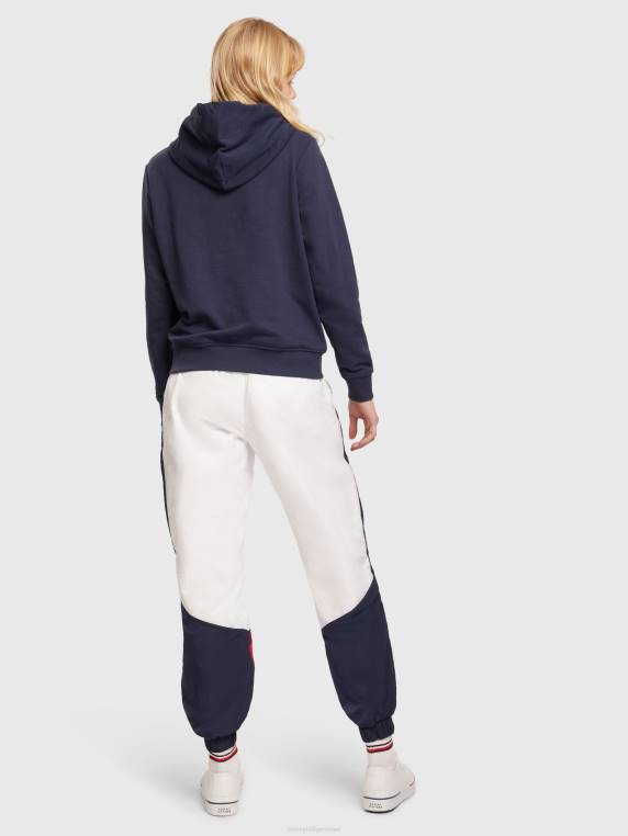 קפוצ'ונים עם לוגו חיוניים NX202507 צי הדמדומים Tommy Hilfiger