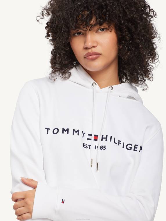 קפוצ'ון רגיל NX202522 לבן Tommy Hilfiger