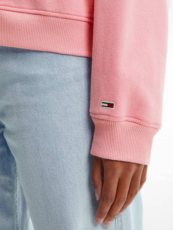 קפוצ'ון רוכסן ייחודי NX202536 ורוד טרי Tommy Hilfiger