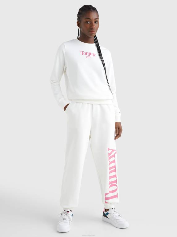 סווטשירט חיוני עם צווארון לוגו NX202563 אקרו Tommy Hilfiger