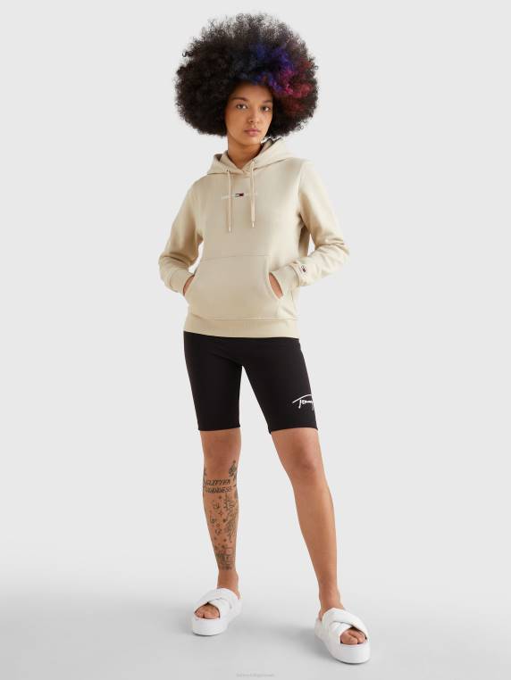 קפוצ'ון לוגו ליניארי NX202570 חול סוואנה Tommy Hilfiger