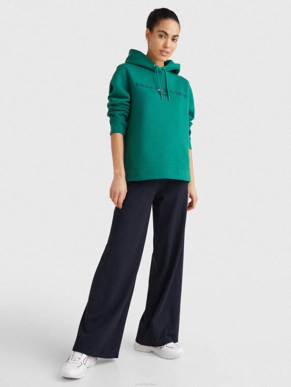קפוצ'ון חיוני עם שרוך NX202603 אמרלד טרופית Tommy Hilfiger