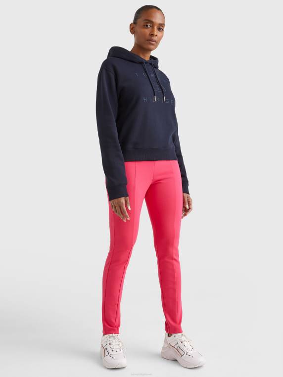 קפוצ'ון רקמת לוגו מתכתי NX202605 שמיים מדבריים Tommy Hilfiger