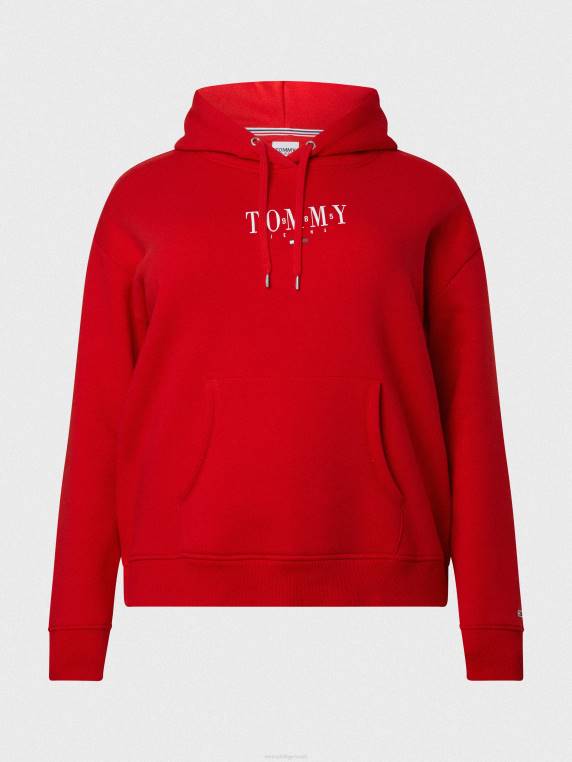 קפוצ'ון חיוני עקום NX202614 ארגמן עמוק Tommy Hilfiger