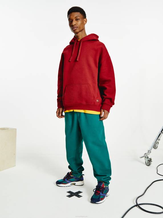 קפוצ'ון לוגו גווני NX202635 בינג דובדבן Tommy Hilfiger