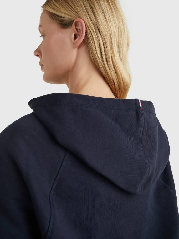 קפוצ'ונים של טרי מודפס ספורט NX202656 עבודת טלאים בנדנה Tommy Hilfiger