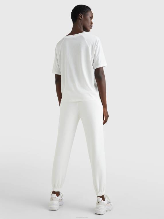 חולצת טריקו גרפית בגזרה רגועה NX202719 אקרו Tommy Hilfiger