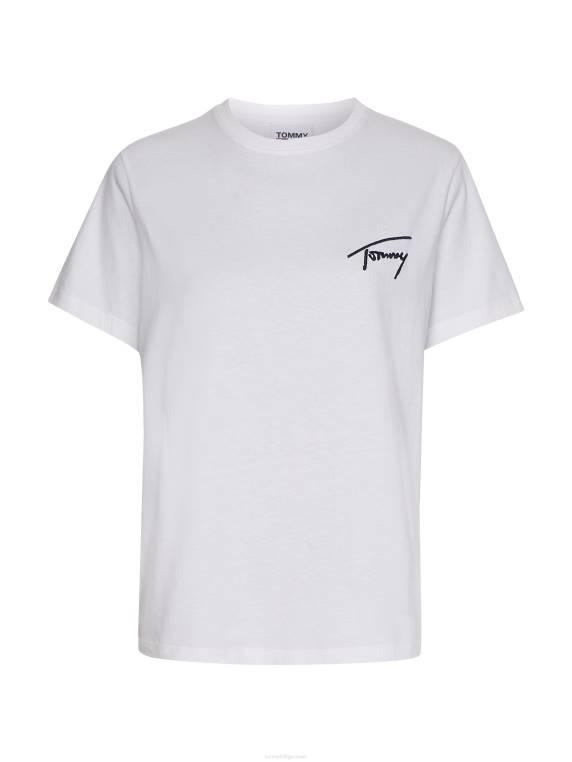 טי רגוע NX202754 לבן Tommy Hilfiger