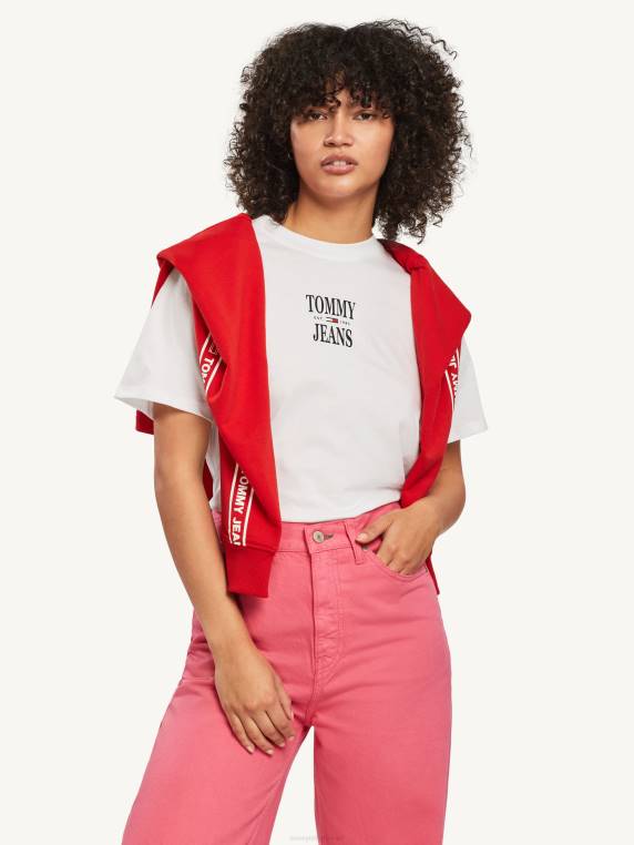 לוגו חיוני קלאסי NX202764 לבן Tommy Hilfiger