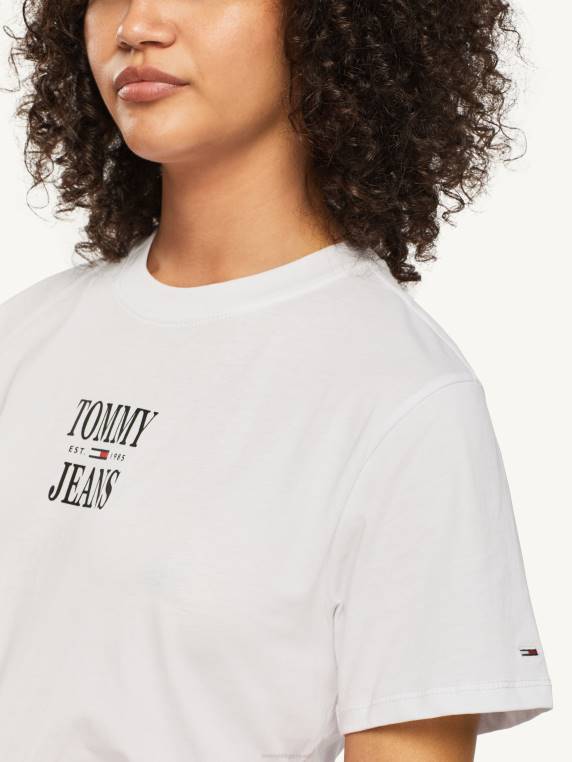 לוגו חיוני קלאסי NX202764 לבן Tommy Hilfiger