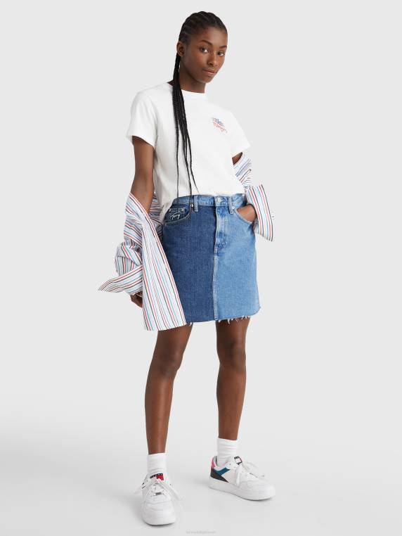 חולצת טריקו גרפית מאחור NX202800 אקרו Tommy Hilfiger