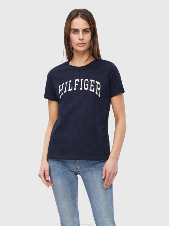חולצה רגילה עם צווארון NX202835 שמיים מדבריים Tommy Hilfiger