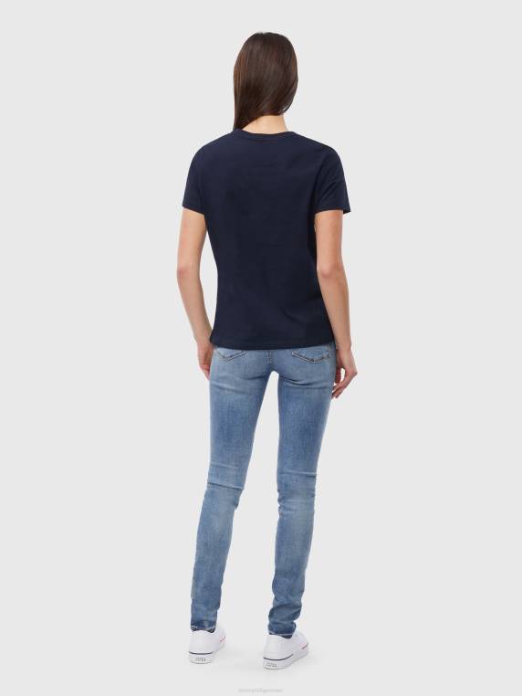 חולצה רגילה עם צווארון NX202835 שמיים מדבריים Tommy Hilfiger