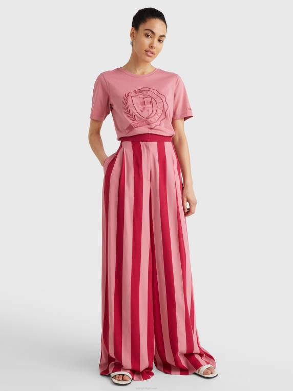 אייקון חולצה NX202863 ורוד אנגלי Tommy Hilfiger