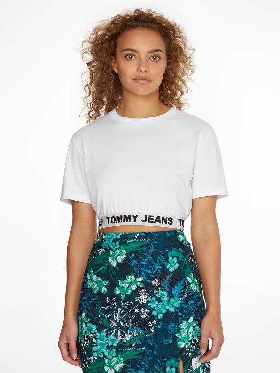 לוגו חיתוך NX202902 לבן Tommy Hilfiger