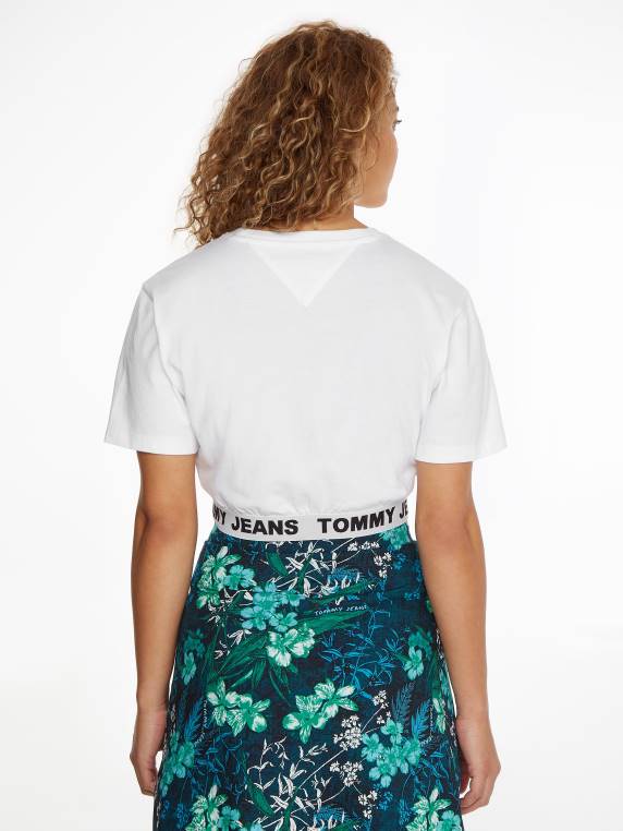 לוגו חיתוך NX202902 לבן Tommy Hilfiger