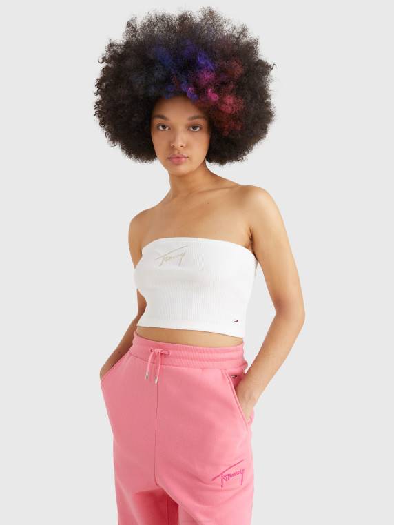 ראש צינור חתוך לוגו חתימה NX202903 אקרו Tommy Hilfiger