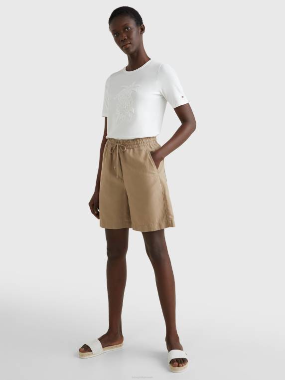 חולצת טריקו בהדפס אננס גוונים NX202916 אקרו Tommy Hilfiger