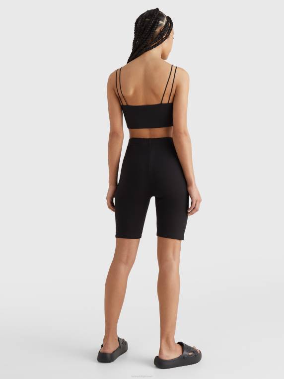 תג צלעות קרופ סרוג NX202917 שָׁחוֹר Tommy Hilfiger