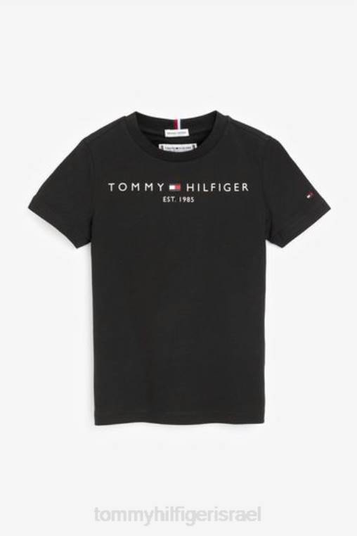חולצה חיונית NX202923 שָׁחוֹר Tommy Hilfiger