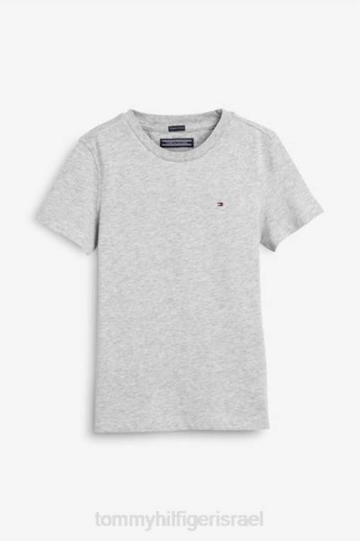 חולצת טריקו בסיסית NX202943 אפור Tommy Hilfiger