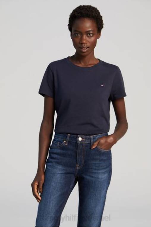 חולצת טריקו של הריטג' אלכס NX202955 חיל הים Tommy Hilfiger