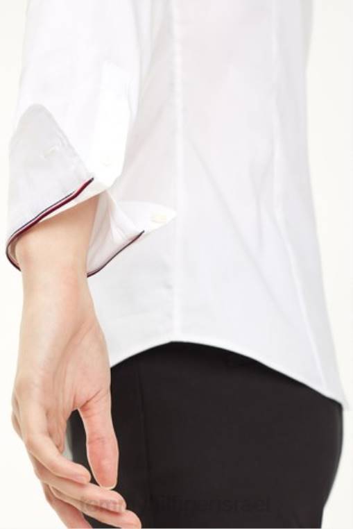 מורשת איימי חולצה דקה NX202973 לבן Tommy Hilfiger