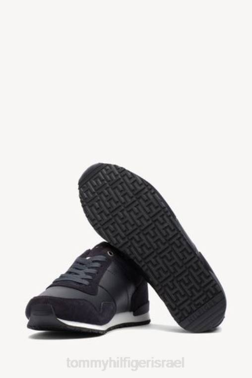 מאמני ראנר איקוניים במדיה מעורבת NX202978 כְּחוֹל Tommy Hilfiger