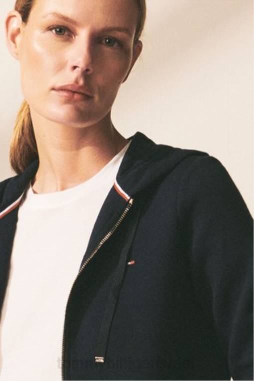 קפוצ'ון רוכסן מורשת NX202999 שָׁחוֹר Tommy Hilfiger