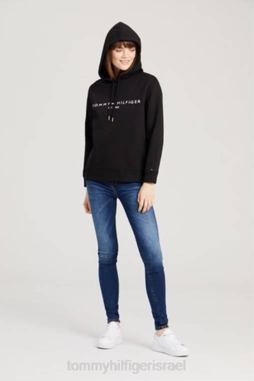 קפוצ'ון לוגו מורשת NX203013 לבן Tommy Hilfiger