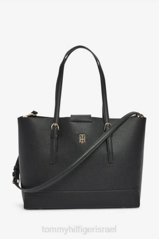 תיק בינוני נצחי NX203021 שָׁחוֹר Tommy Hilfiger