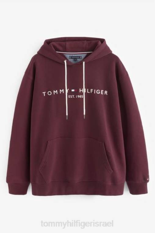 קפוצ'ון לוגו גדול וגבוה NX203027 אָדוֹם Tommy Hilfiger