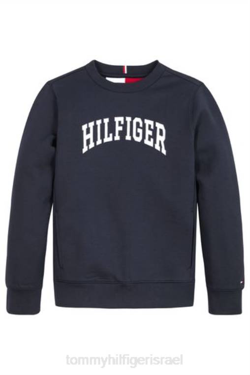 סווטשירט לאוניברסיטה NX203032 כְּחוֹל Tommy Hilfiger