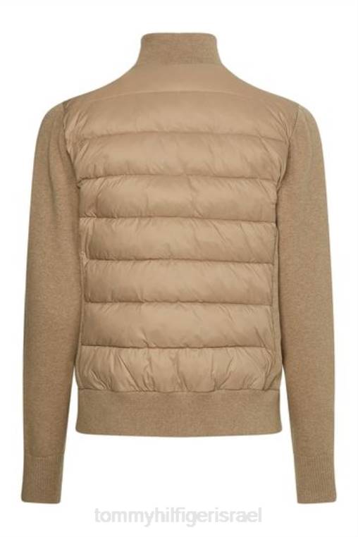 ז'קט מיקס סרוג NX203034 חום Tommy Hilfiger