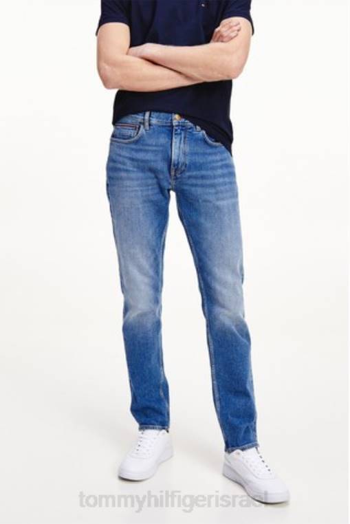 ג'ינס דנטון ישר עם ליבה NX203039 כְּחוֹל Tommy Hilfiger