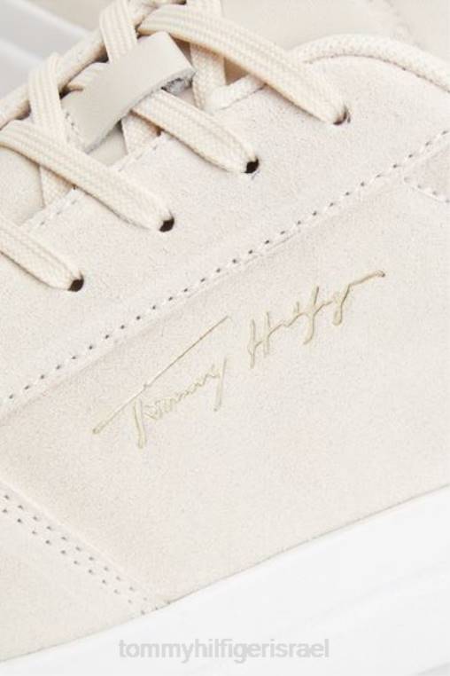 מאמני זמש ייחודיים NX203041 לבן Tommy Hilfiger