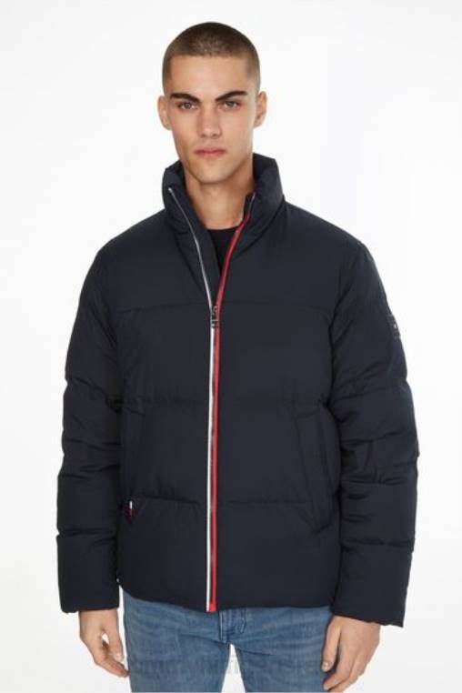 מעיל פוך NX203126 כְּחוֹל Tommy Hilfiger