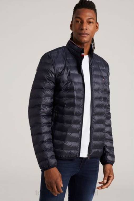 ז'קט עגול הניתן לארוז ליבה NX203159 כְּחוֹל Tommy Hilfiger