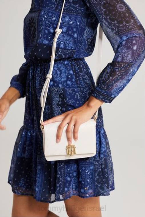 שמלת מידי פייזלי NX203201 כְּחוֹל Tommy Hilfiger