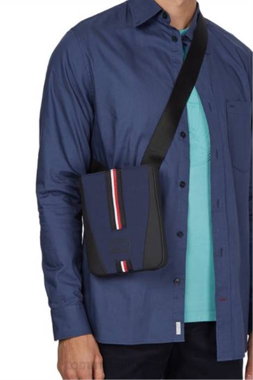 תיק מיני קרוסבודי לנוסע עירוני NX203202 כְּחוֹל Tommy Hilfiger