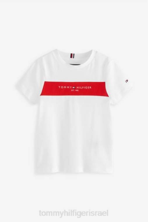 חולצת טריקו קולורבלוק NX203207 לבן Tommy Hilfiger