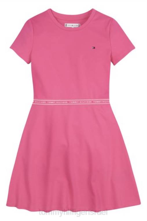 שמלת סקייטר של פונטו NX203218 וָרוֹד Tommy Hilfiger