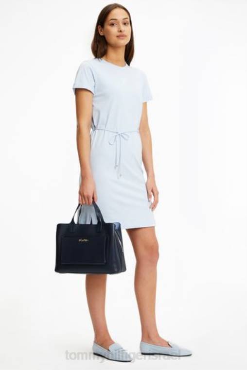 ילקוט איקוני NX203229 כְּחוֹל Tommy Hilfiger