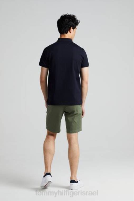 חולצת פולו דקה חלת דבש NX203256 כְּחוֹל Tommy Hilfiger