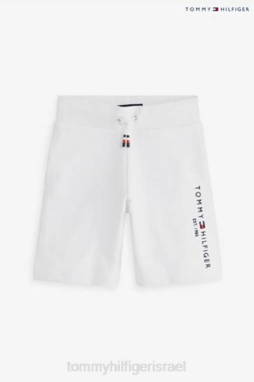 סווטשורטים חיוניים NX203258 לבן Tommy Hilfiger