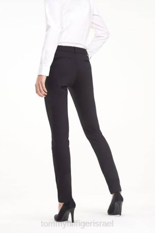 מכנס מרתה NX203289 שָׁחוֹר Tommy Hilfiger