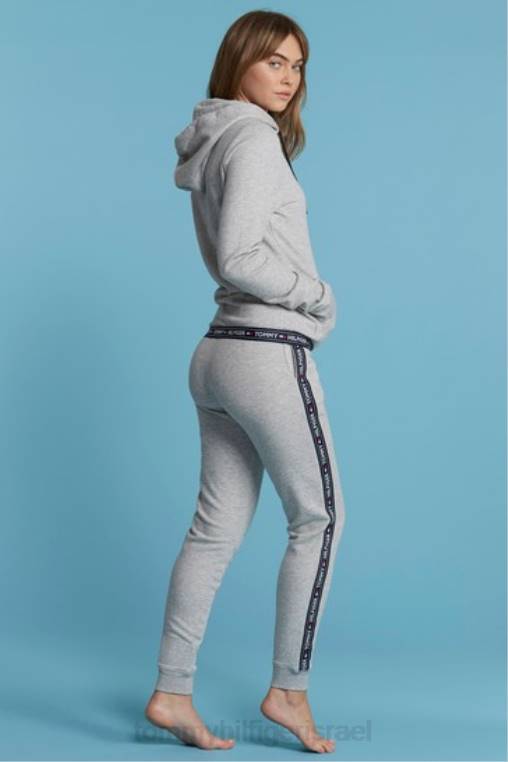 מכנסי ספורט NX203302 אפור Tommy Hilfiger