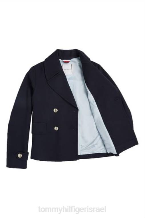 תערובת צמר טווס NX203303 כְּחוֹל Tommy Hilfiger