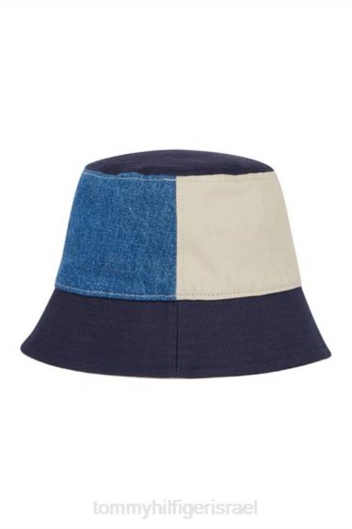 כובע דלי קולגיאלי כחול NX203334 חיל הים Tommy Hilfiger